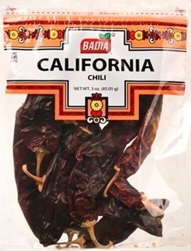 12 Pack Badia California Chili Pepper Chilacas Gluten/MSG Free Kosher - 12X3 OZ