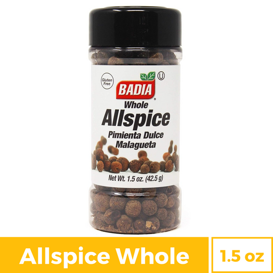 1.5oz Badia Whole Allspice Berries, Pimienta Dulce malagueta, Entera jamaican