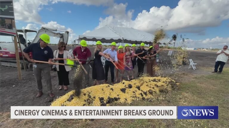 Cinergy Cinemas & Entertainment breaks ground