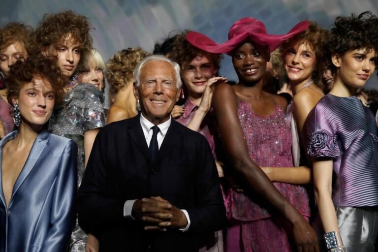 Giorgio Armani’s fashion through the years, in photos