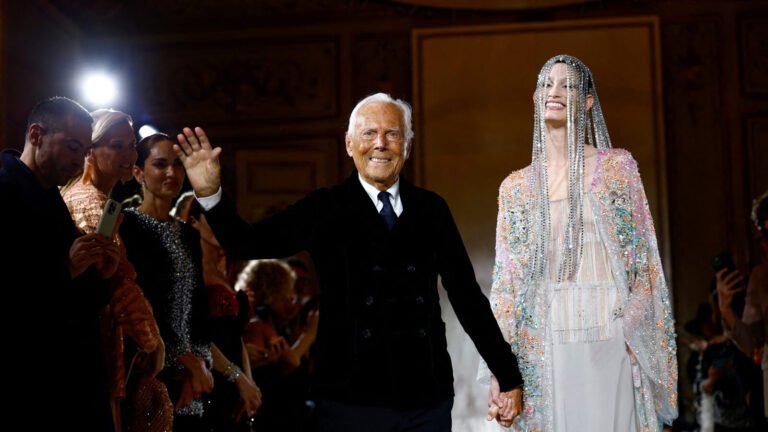 In pictures: Giorgio Armani's timeless style