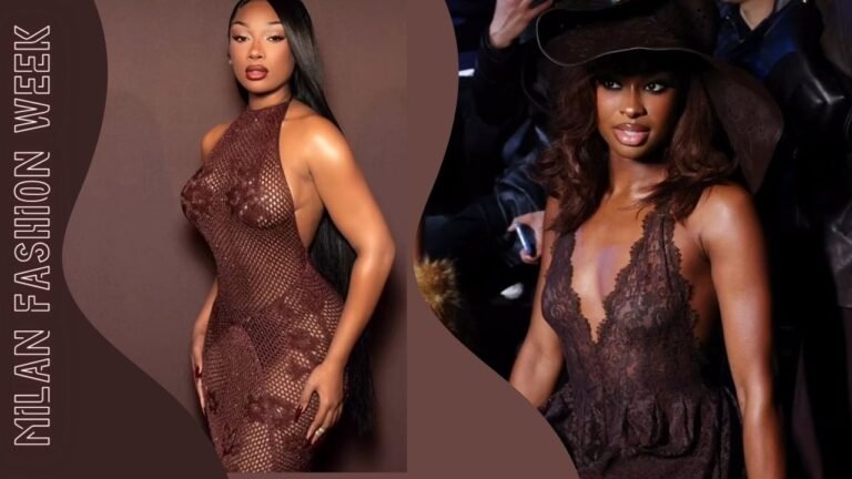 Megan Thee Stallion and Coco Jones Bring Glamour to Milan Fashion Week in Brown Amiri & Etro Looks Megan Thee Stallion and Coco Jones Bring Glamour to Milan Fashion Week in Brown Amiri & Etro Looks