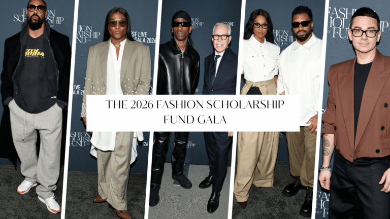 On The Scene Interviews At The Fashion Scholarship Fund Gala Ciara In Willy Chavarria Jerry Lorenzo Law Roach And More 88