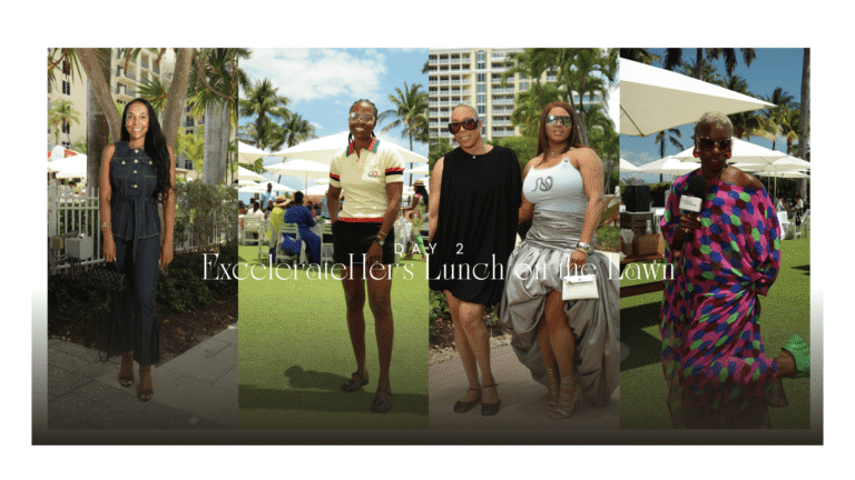 Day 2: ExcelerateHer's Lunch on the Lawn Featuring Jessica NBongo, Tahaji Felder, Bevy Smith, and More!