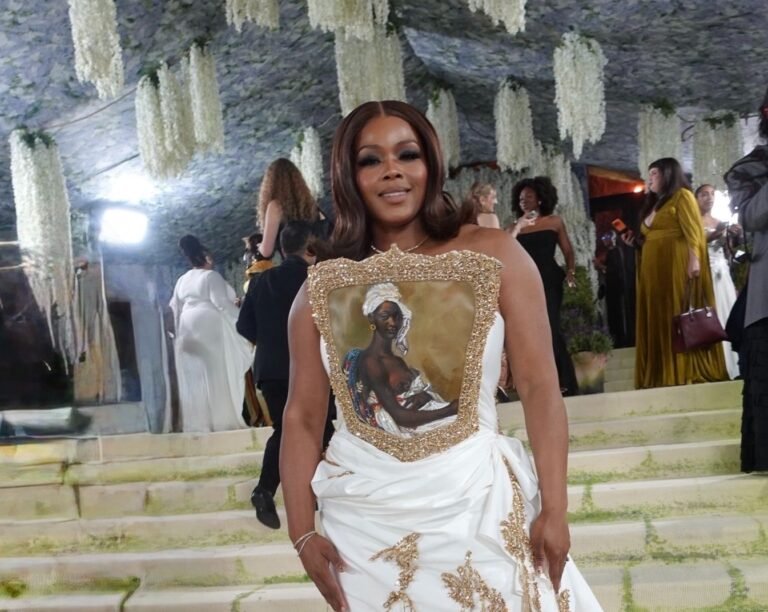 Claire's Life: The 2026 Met Gala Wearing a Khaled & Marwan La Madeleine Gown and Jewelry by The Iconic Timepieces