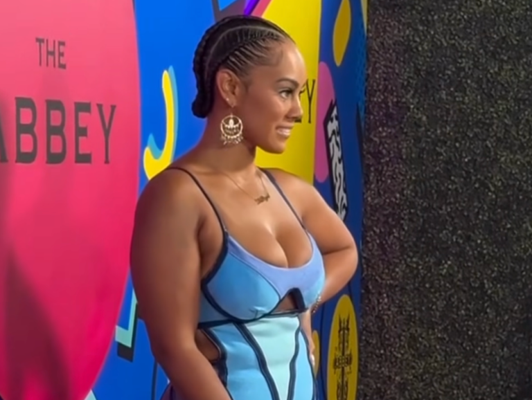 Dr. Cheyenne Bryant Wore a Blue Fashion Nova Bandage Midi Dress at The Abbey’s 35th Anniversary in West Hollywood Dr. Cheyenne Bryant Wore a Blue Fashion Nova Bandage Midi Dress at The Abbey’s 35th Anniversary in West Hollywood