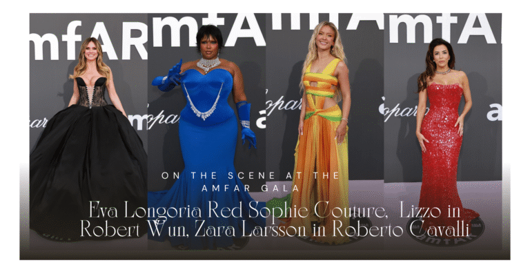 On the Scene at the amfAR Cannes Gala: Eva Longoria in Red Sophie Couture, Heidi Klum in Black Corseted Sophie Couture, Zara Larsson in Roberto Cavalli, and More! On the Scene at the amfAR Cannes Gala: Eva Longoria in Red Sophie Couture, Heidi Klum in Black Corseted Sophie Couture, Zara Larsson in Roberto Cavalli, and More!