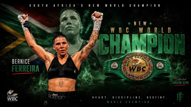 History in Atlanta: Bernice Ferreira becomes the new WBC World Champion - South Africa Sports News and Blog Site